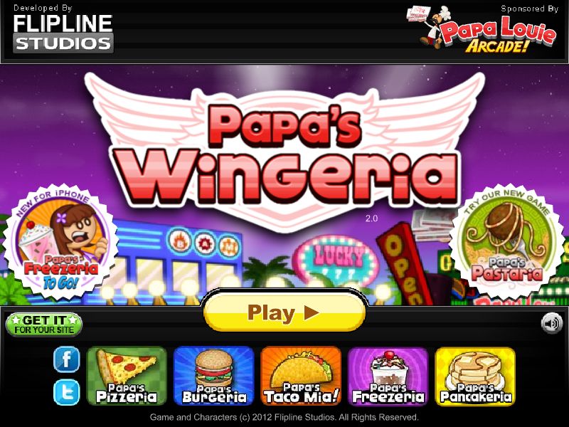 Papa's Wingeria